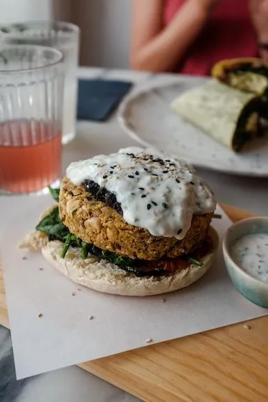 tahini burger