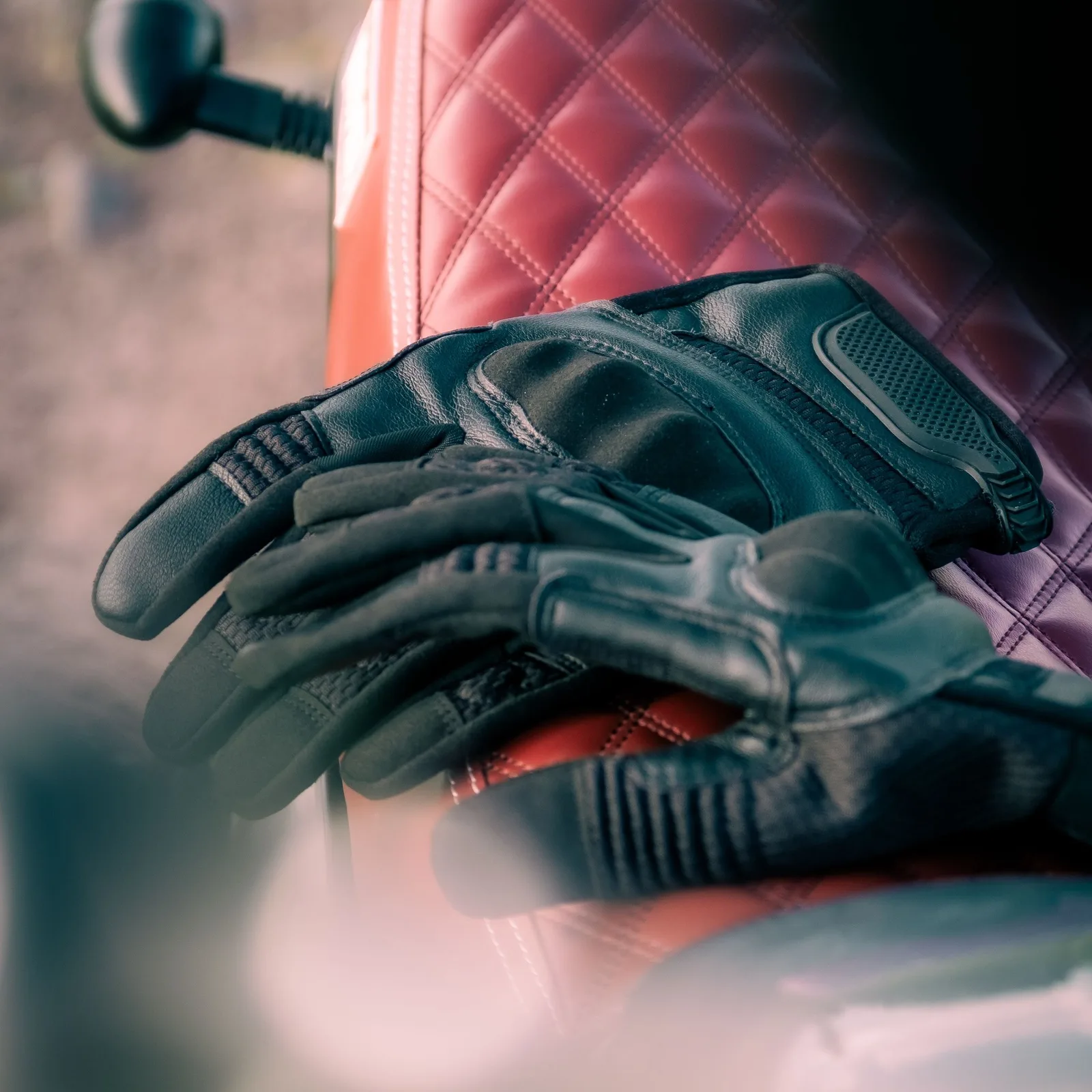 leather riding gloves