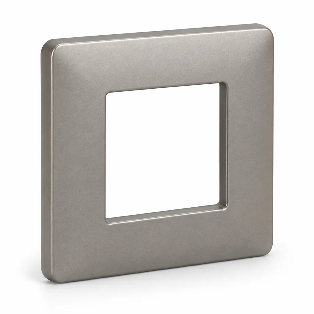 Single cover plate, titanium