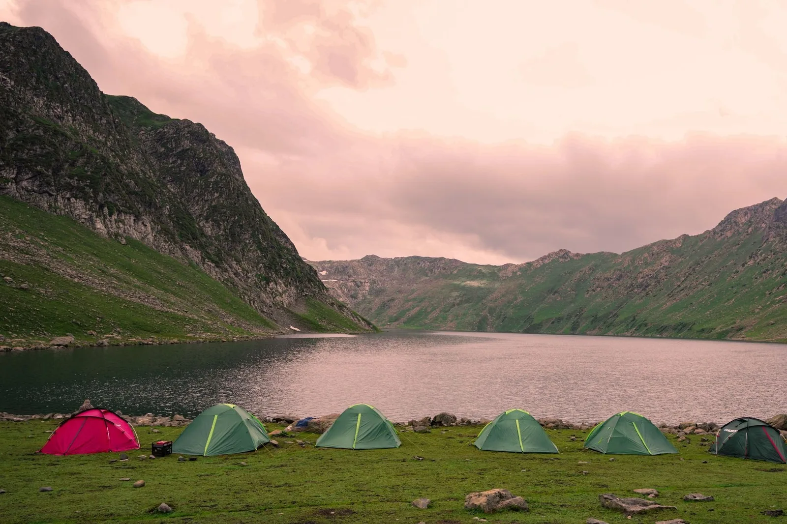 Your first night under canvas