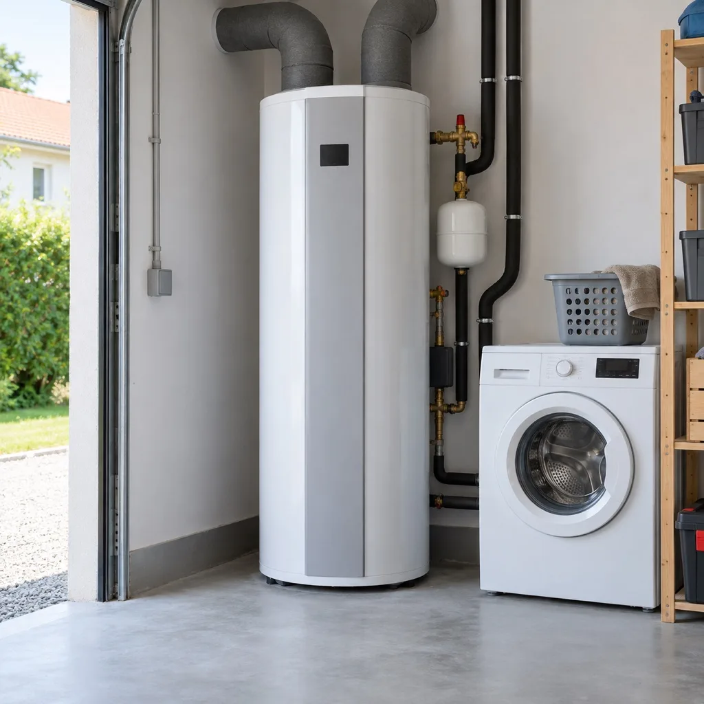 Heat pump water heater, 200 litres