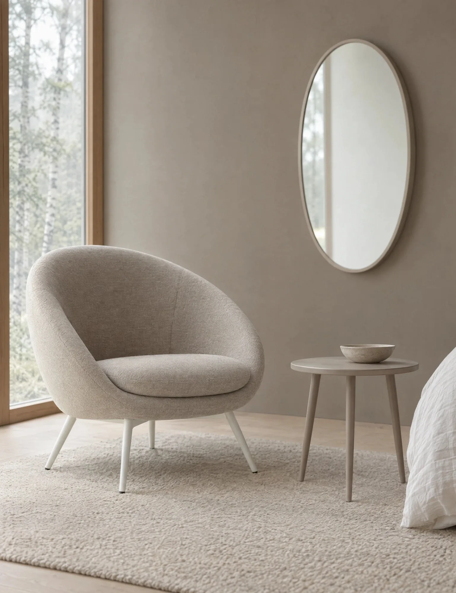 Nordic Haven Lounge Chair