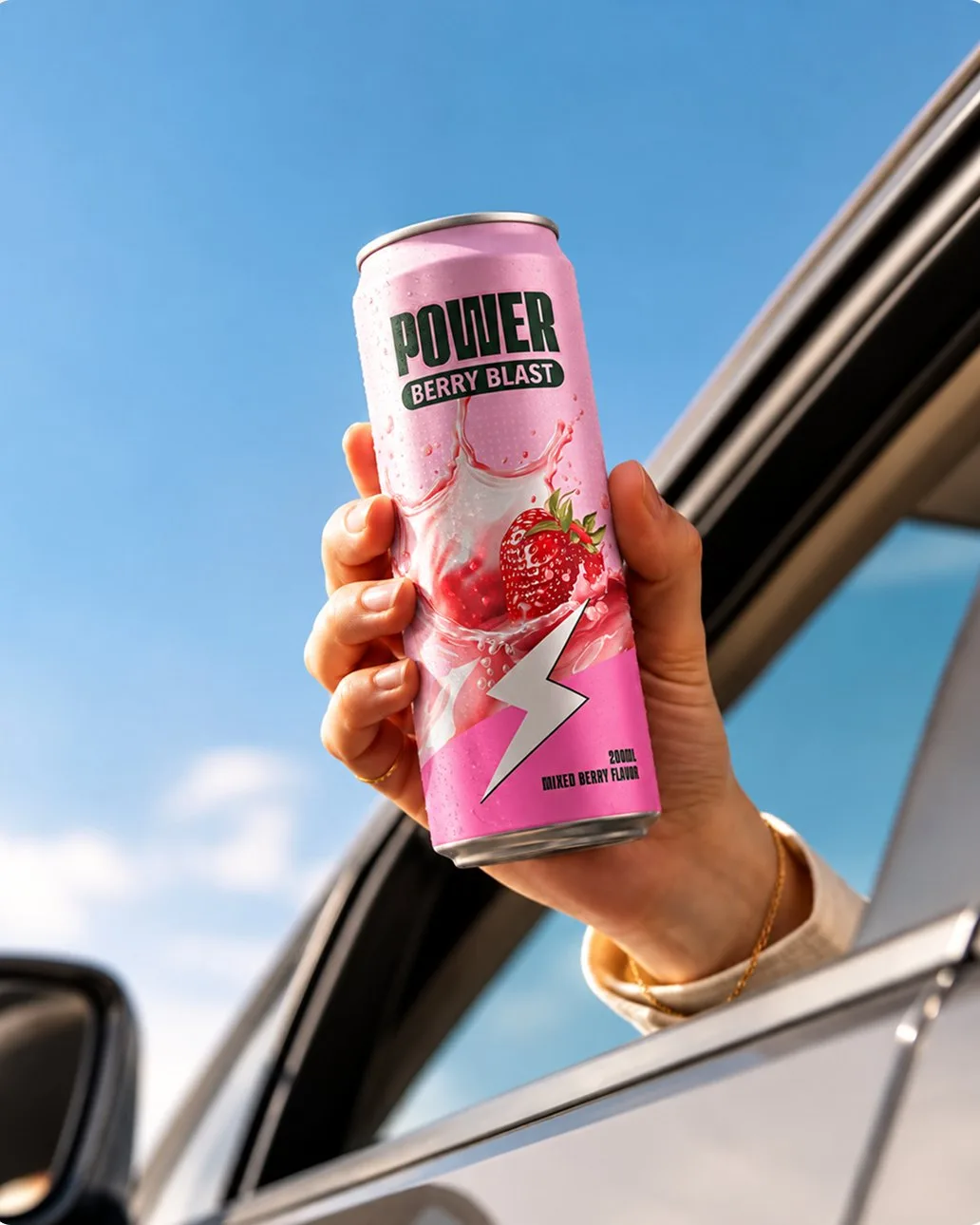 Power Berry Blast Energy Drink