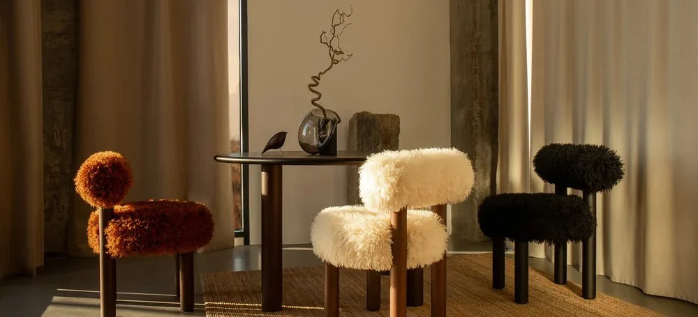 Shaggy chairs, made to order