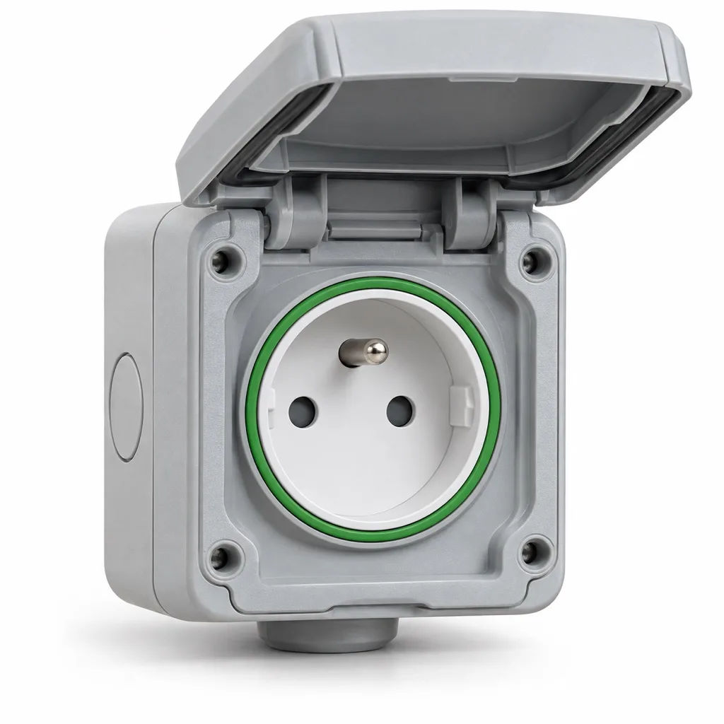 Reinforced 3.7 kW charging socket
