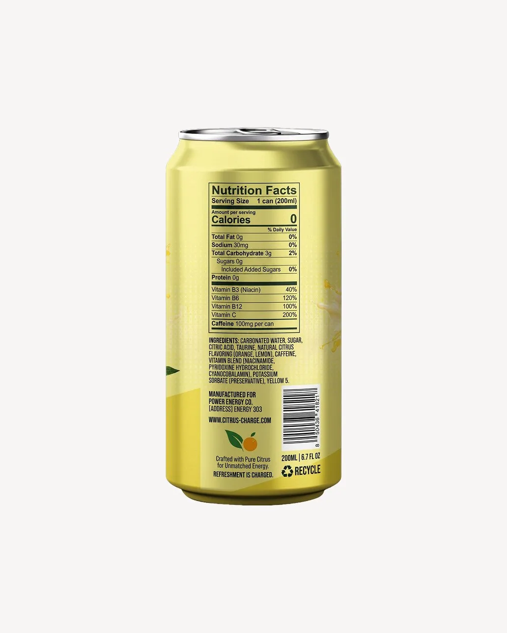 Power Tropical Thunder Energy Drink