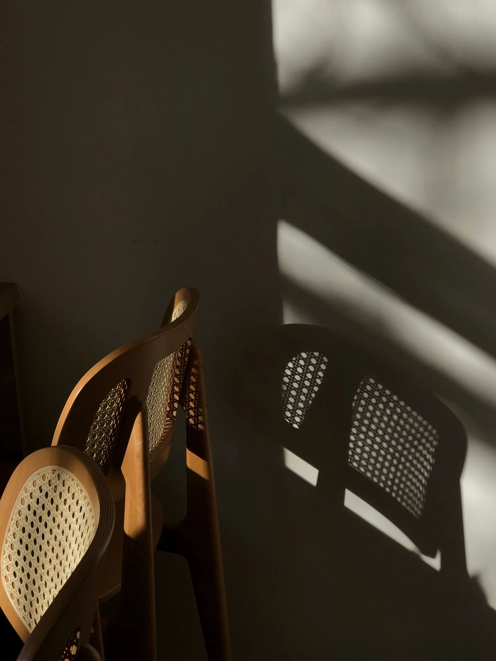 cane dining chair