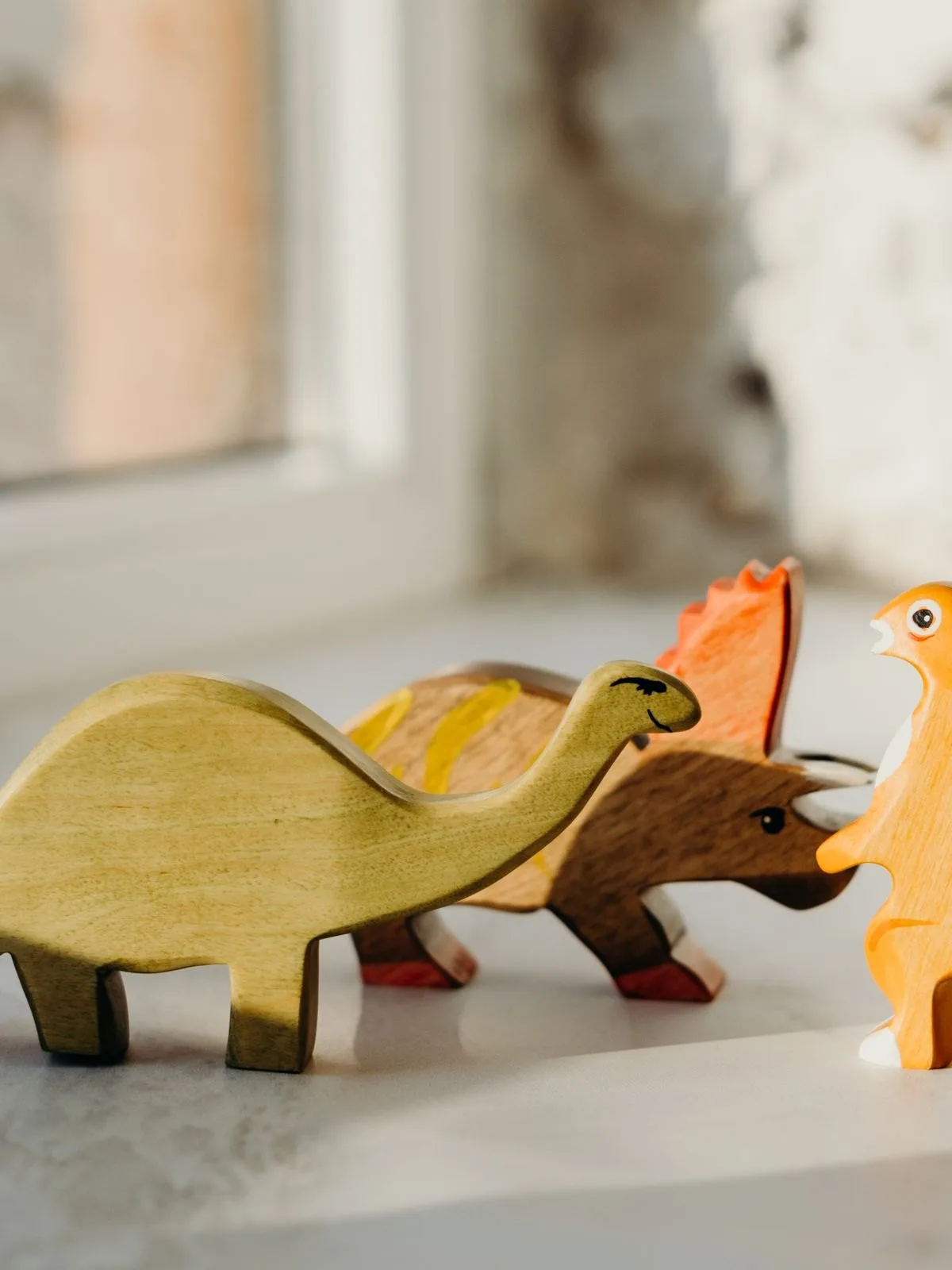 dinosaur trio