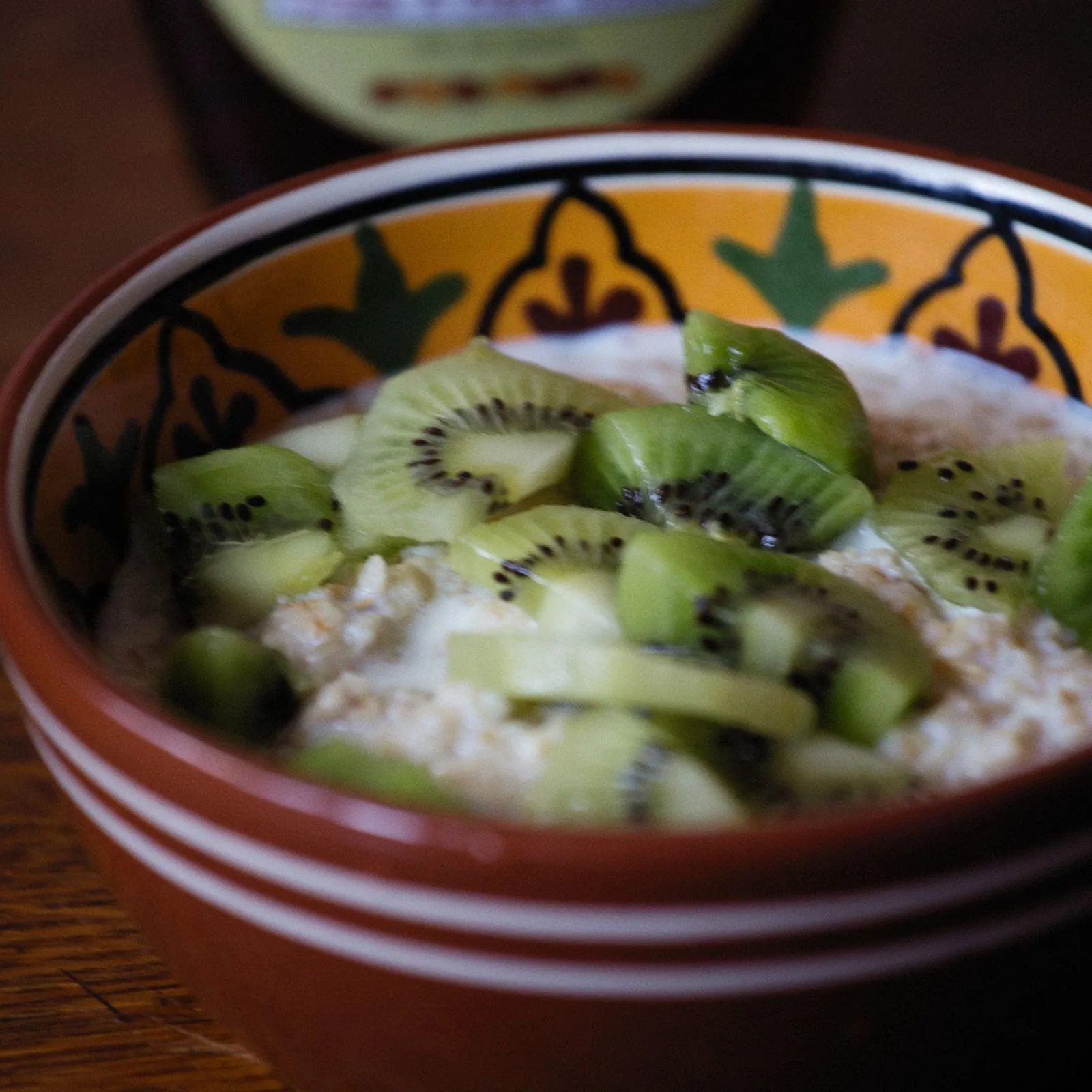 kiwi overnight oats