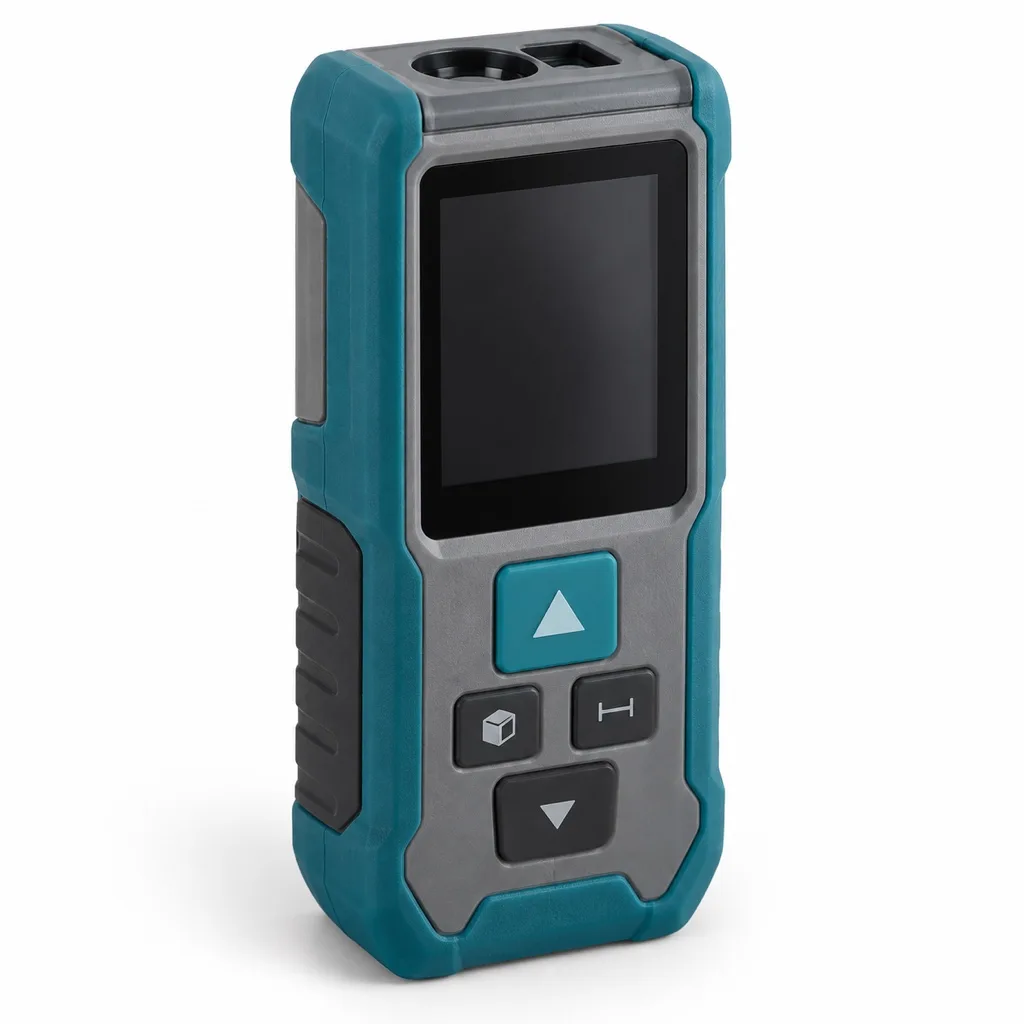 Laser distance meter, 50 m, connected