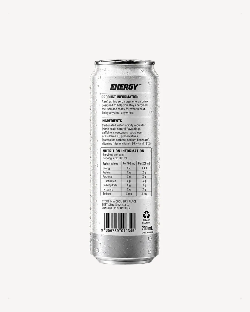 Energy Zero Sugar Energy Drink