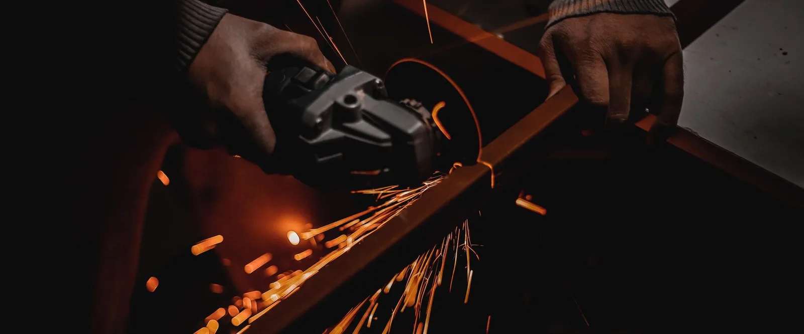 Cut, grind and finish metal