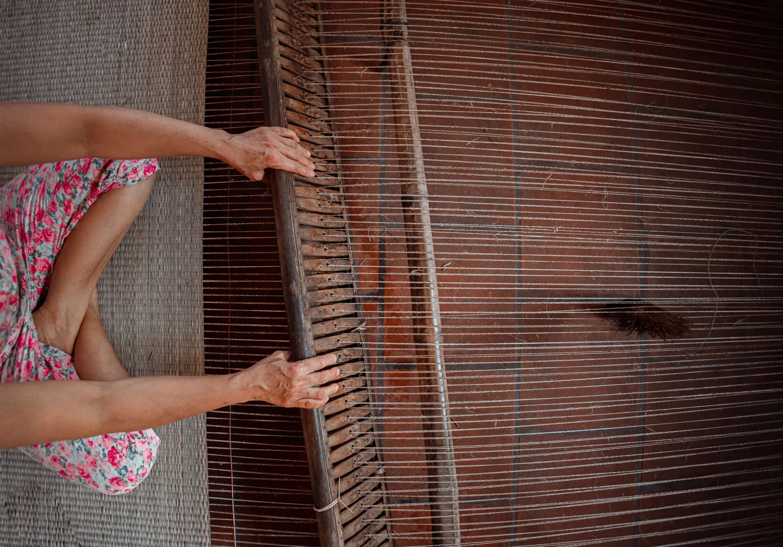 Handloom over machine made