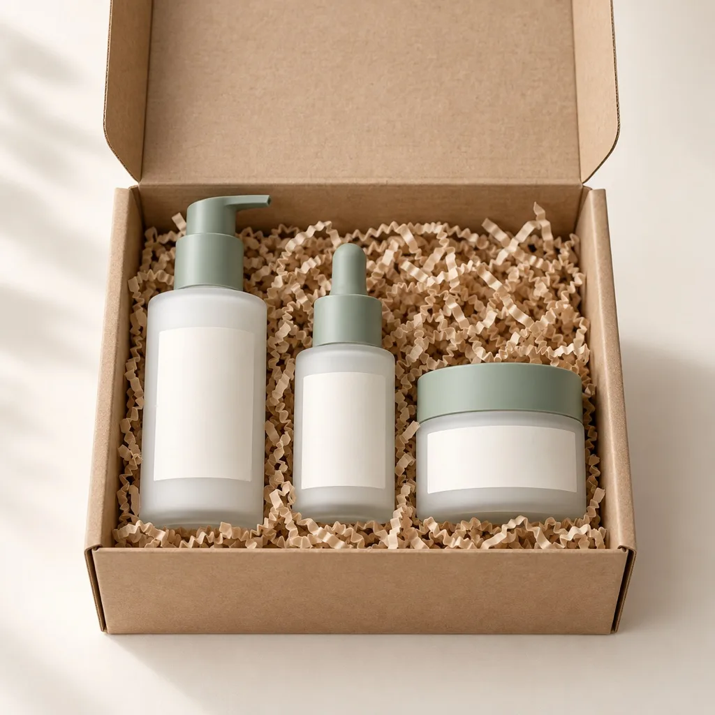 Hydrating face routine set
