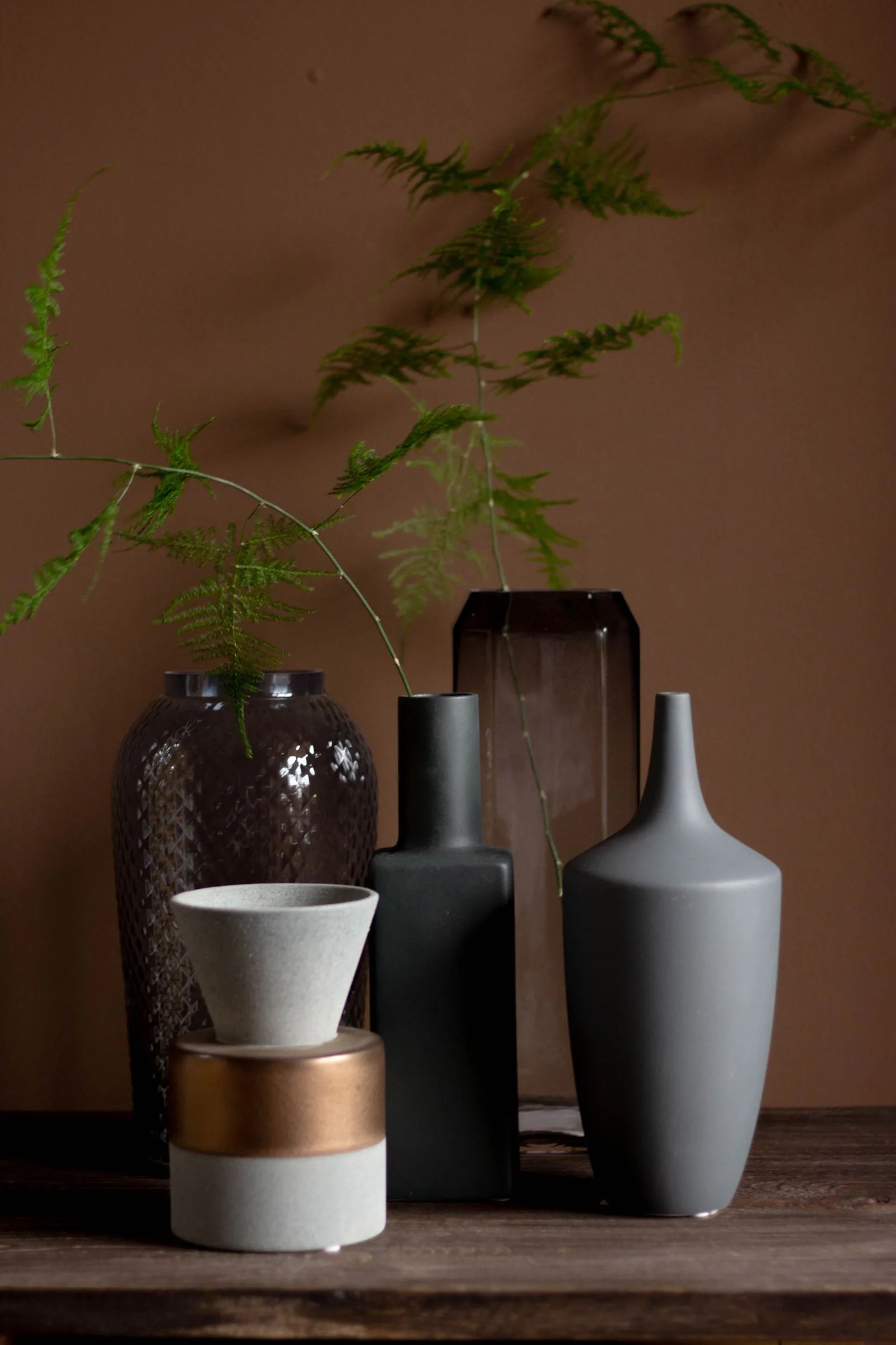 dusk vase trio