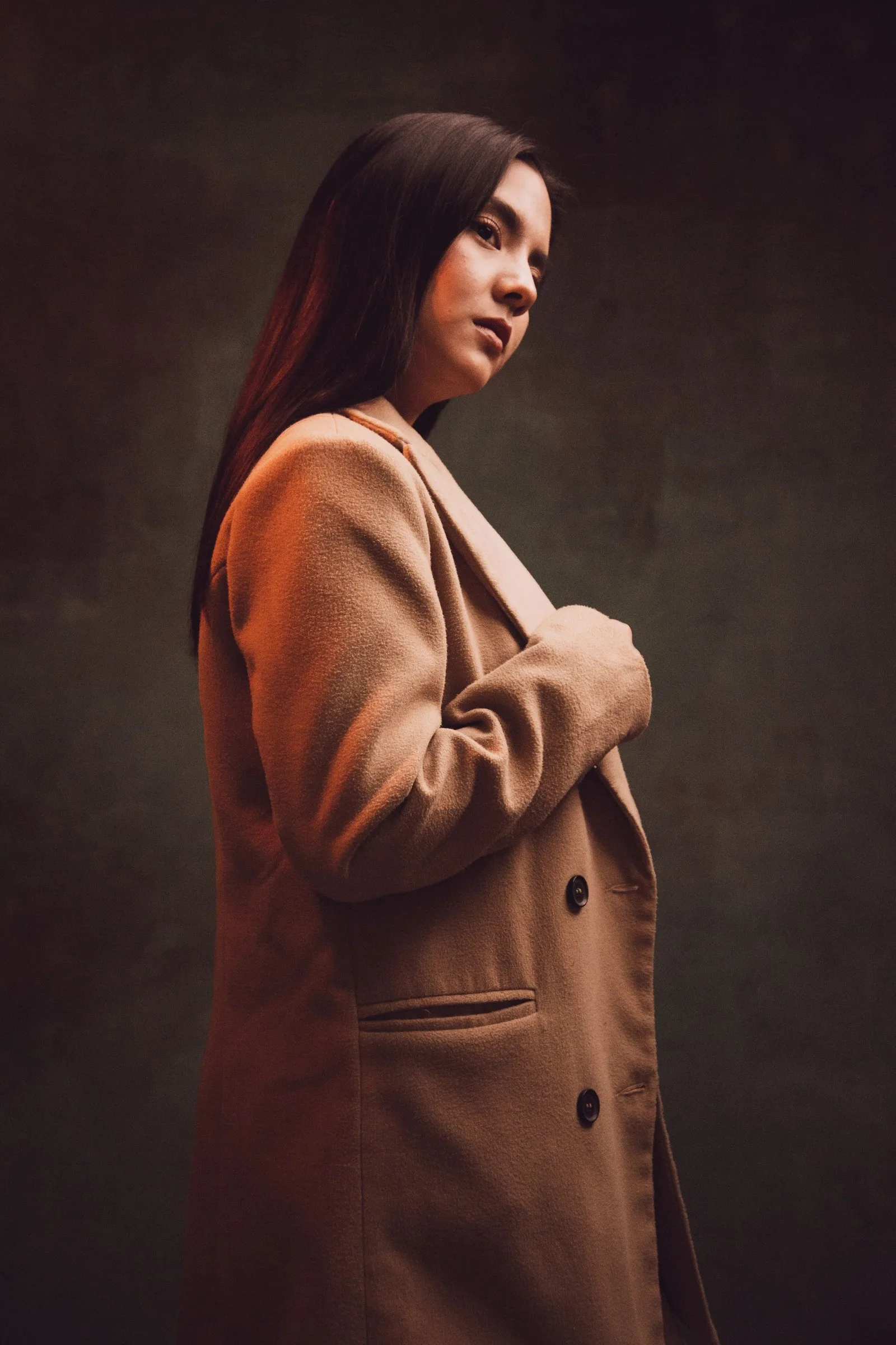 camel overcoat