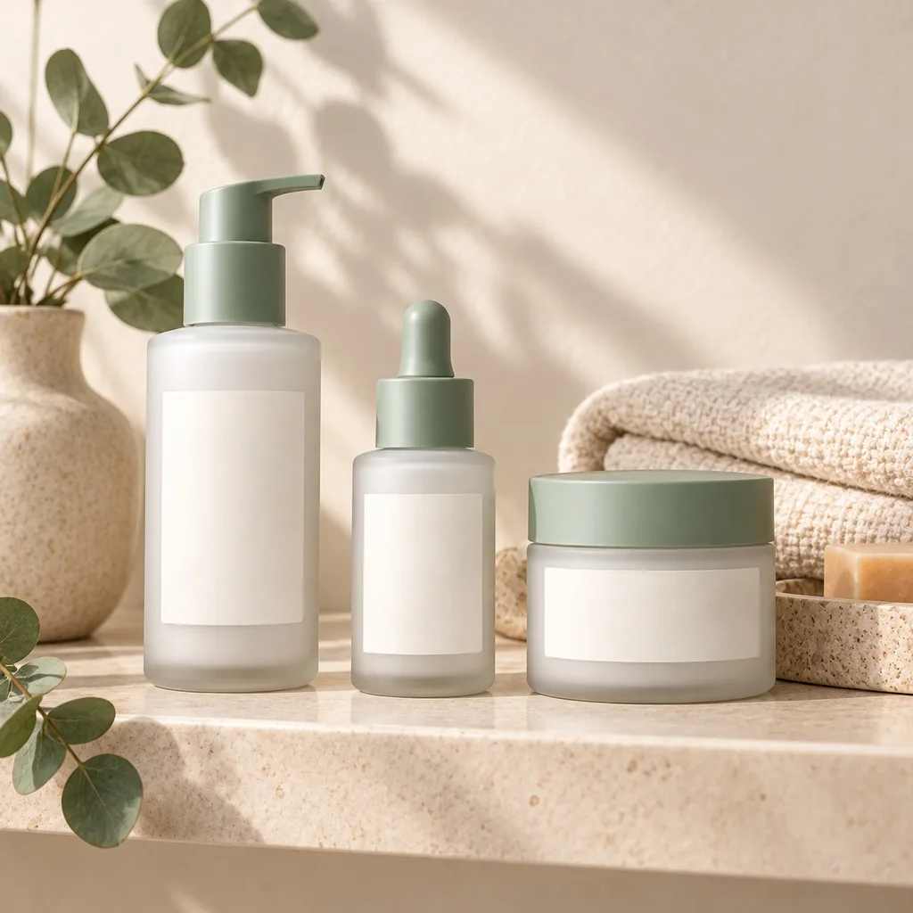 Hydrating face routine set