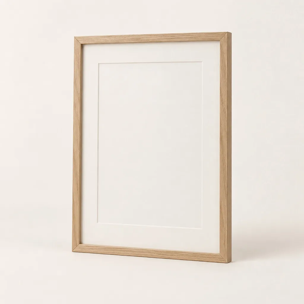 Sève frame in oak 50 x 70 cm