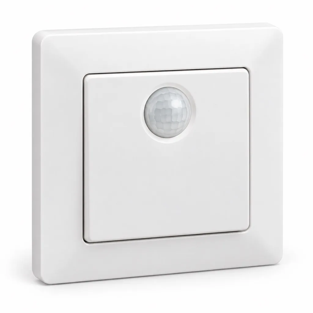 Automatic switch with sensor, two-wire, white