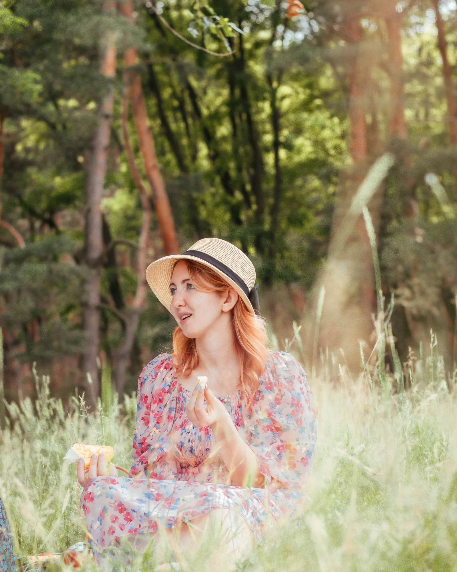 Rose Wrap Dress