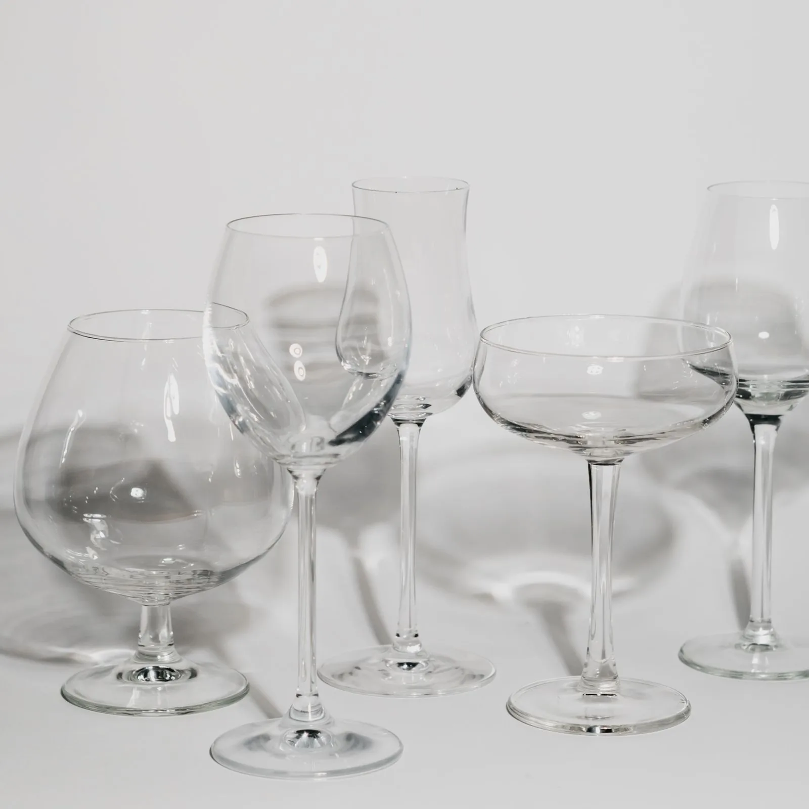 bar glass collection