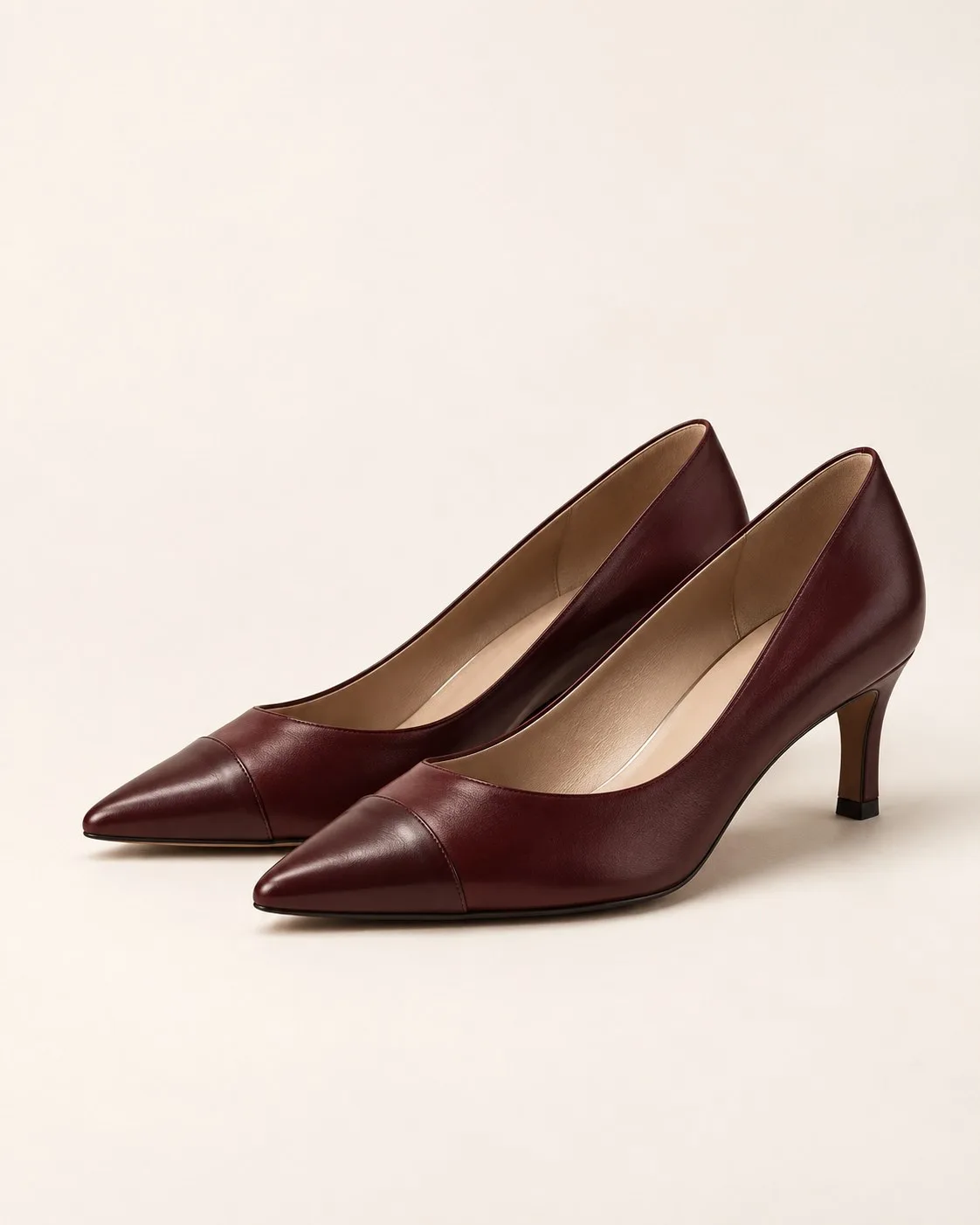 leather heels