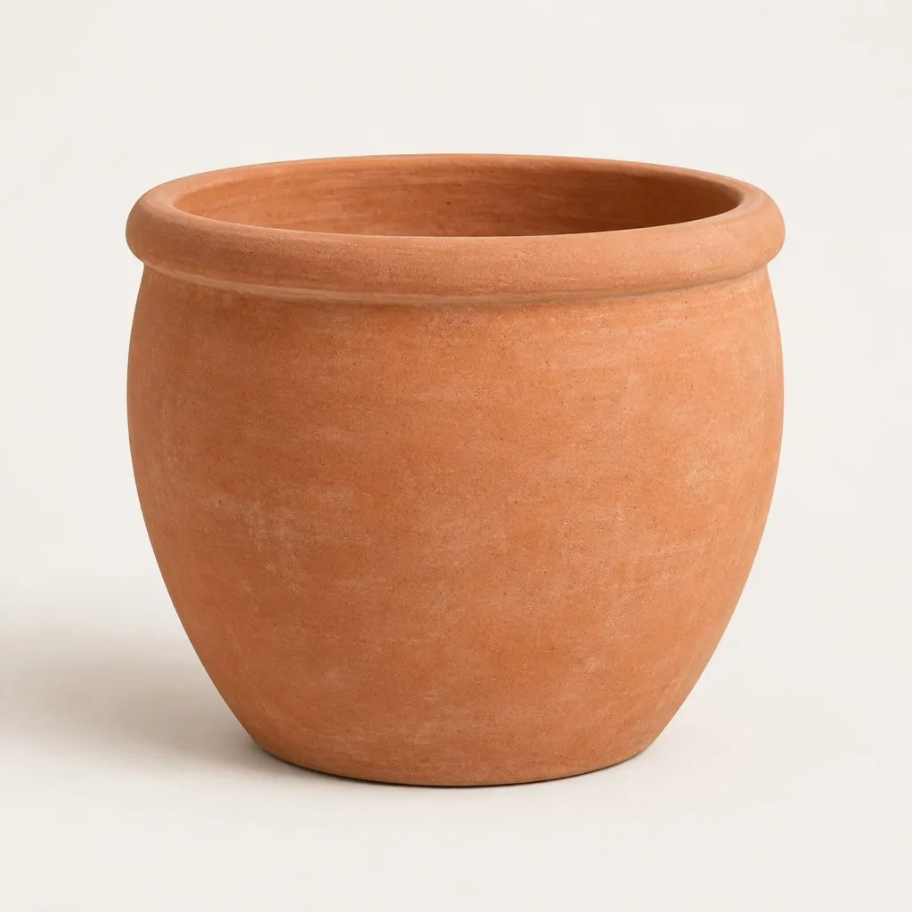 Ocre terracotta pot Ø 45 cm