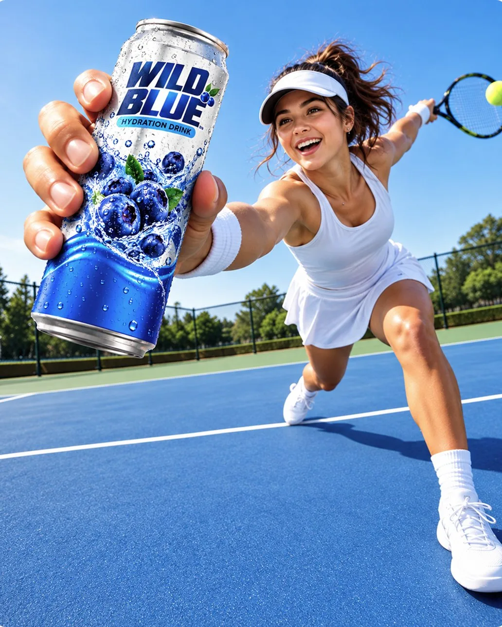 Wild Blue Hydration Drink
