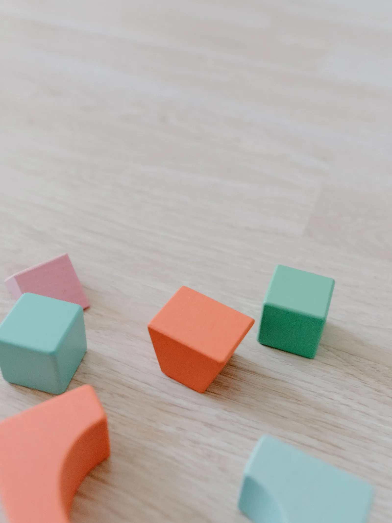 pastel building blocks