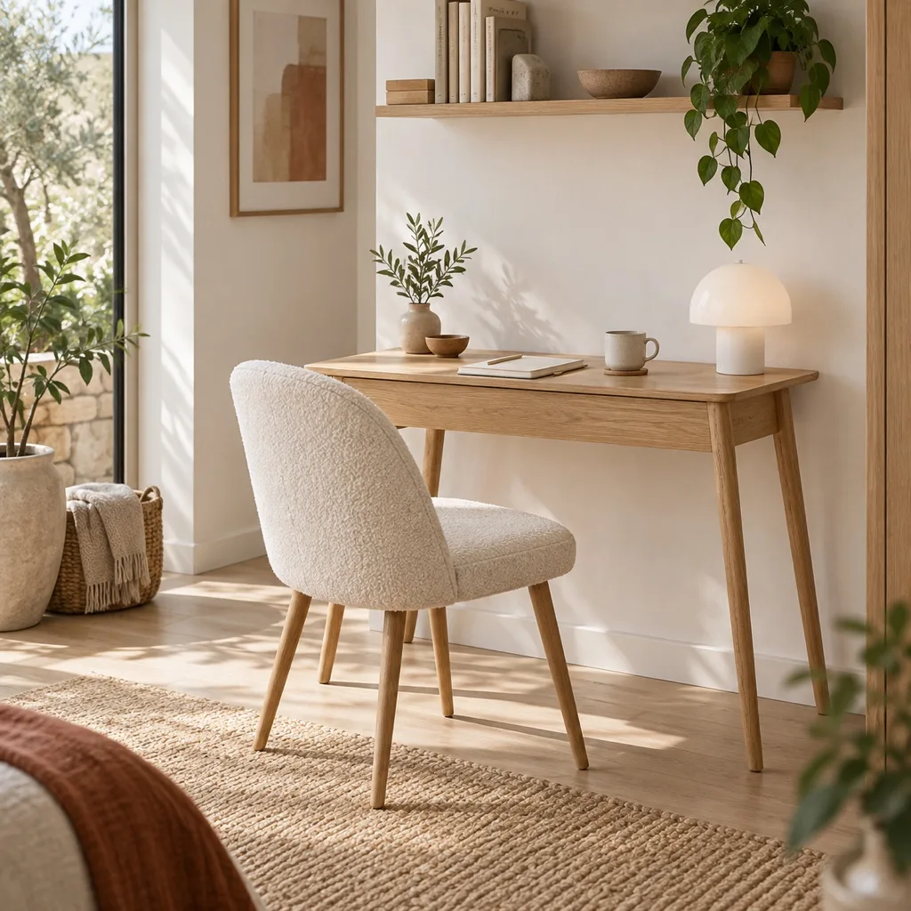 Sève desk in solid oak 120 cm