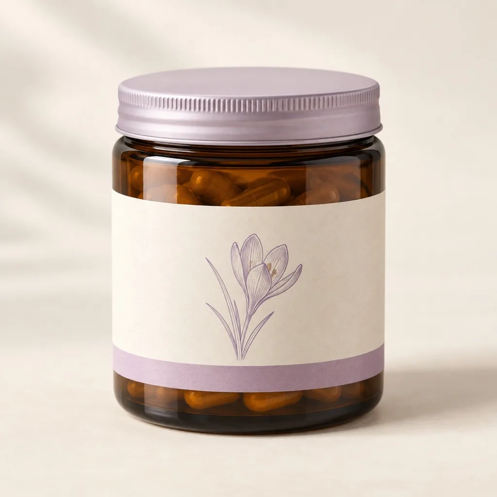 Calm complex: magnesium, saffron & B6