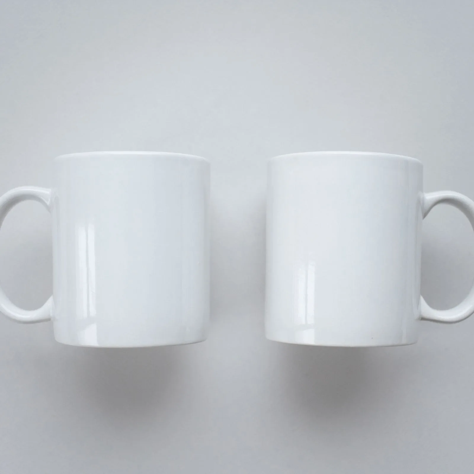 classic white mugs