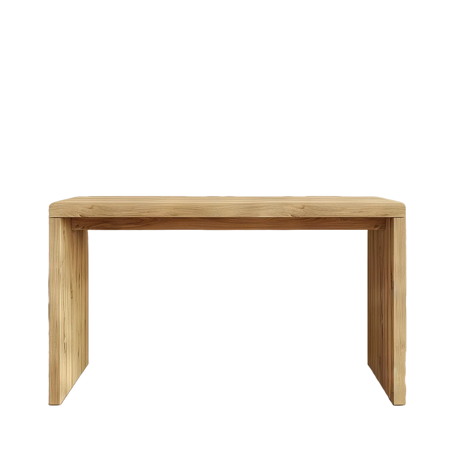 oak-console-table