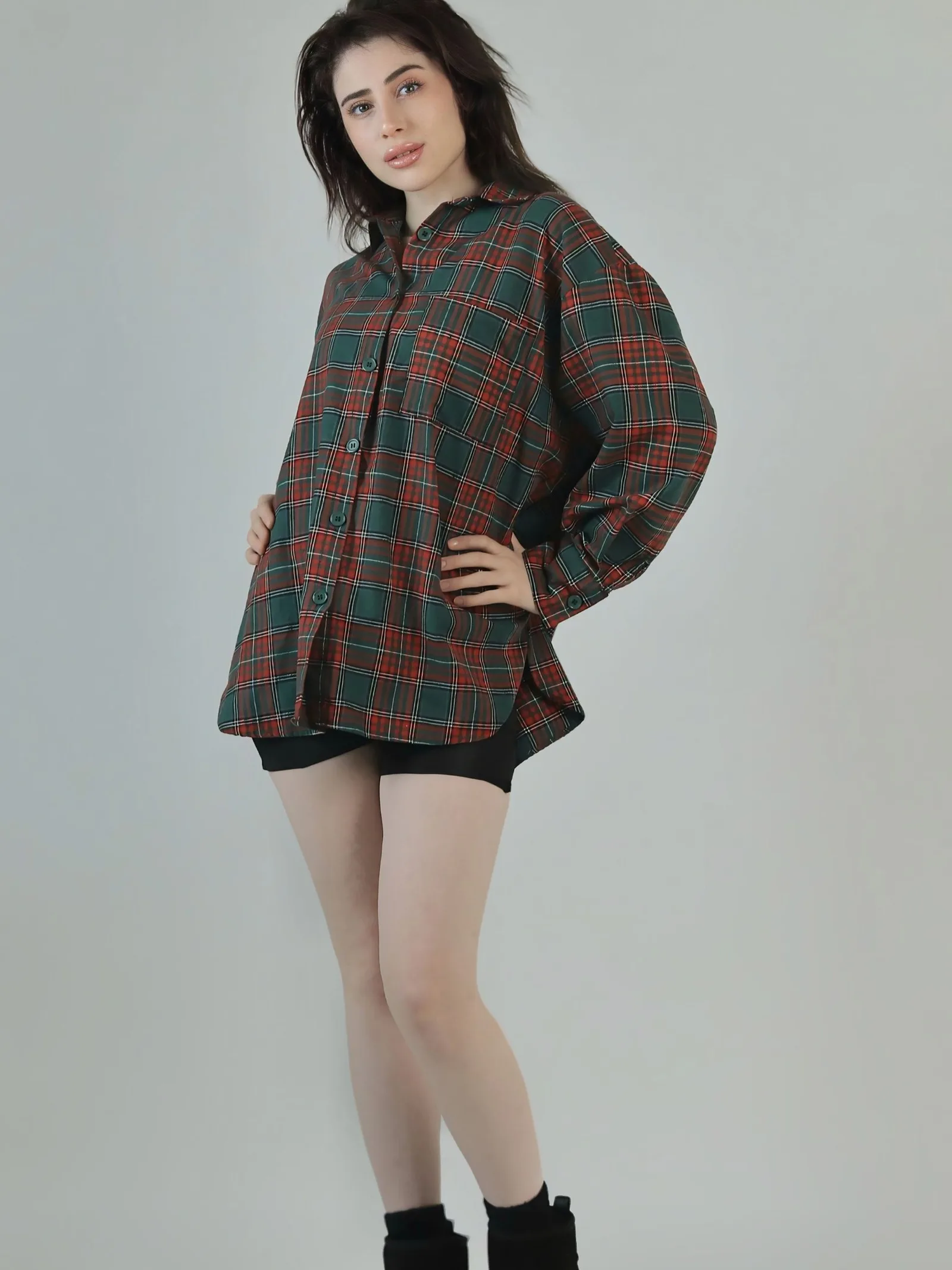 check flannel shirt