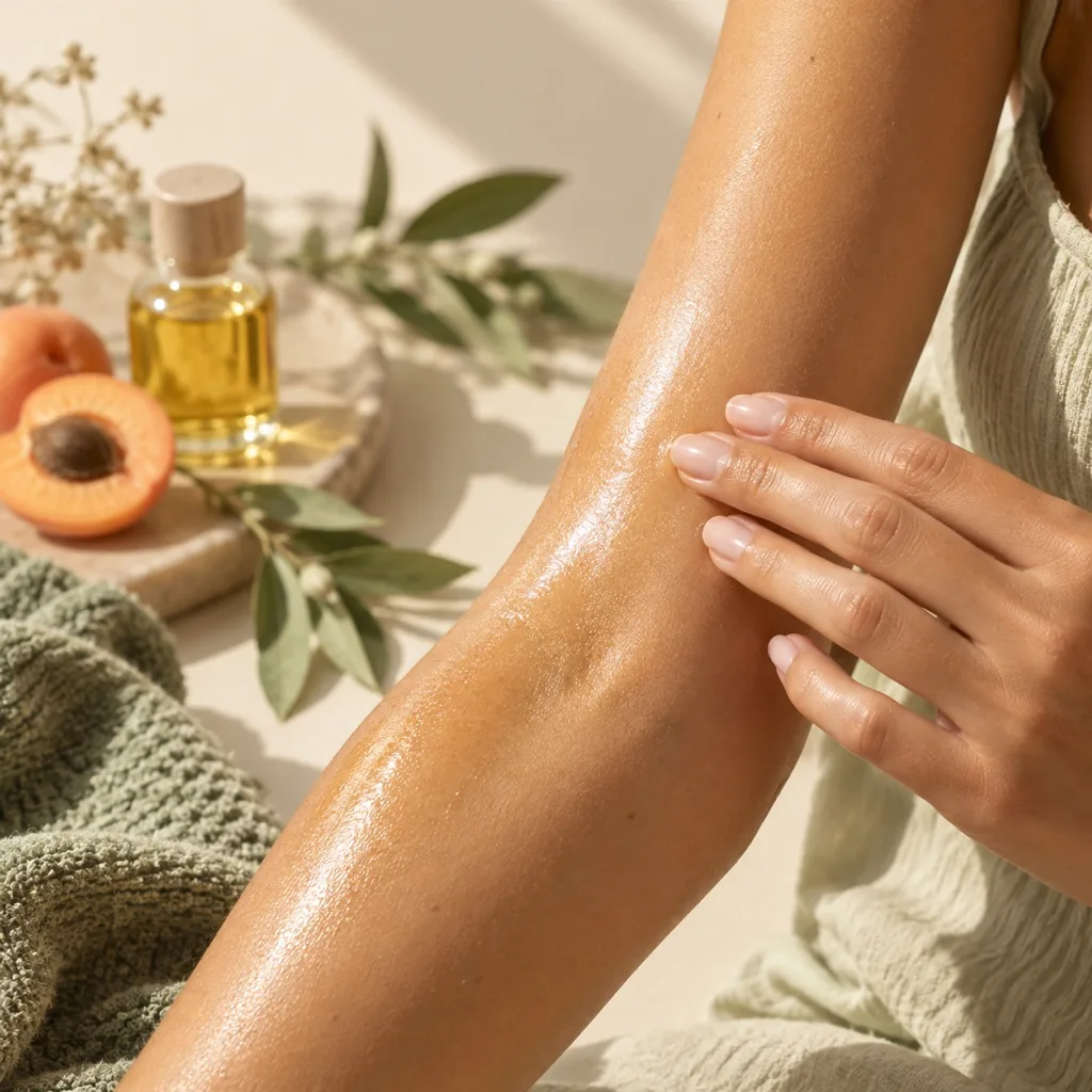 Dry oil for body & hair: apricot & argan