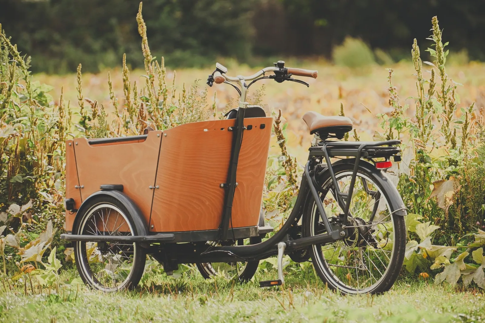 A cargo bike