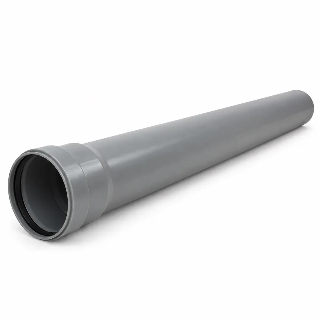 PVC waste pipe 100 mm, 2 m length