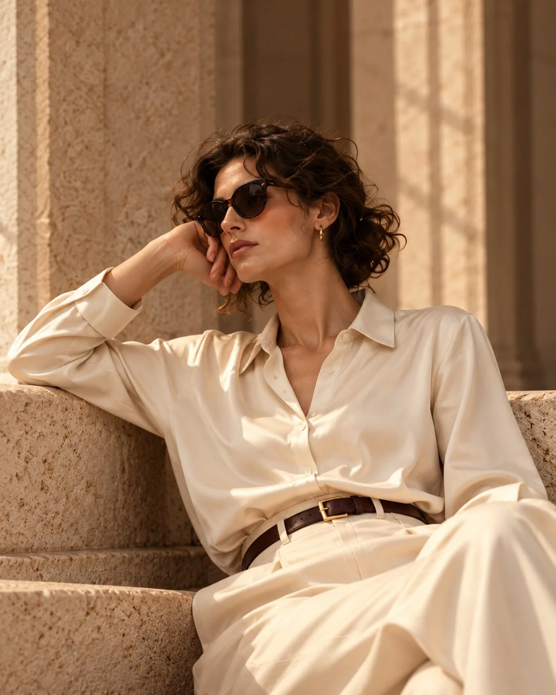 silk shirt