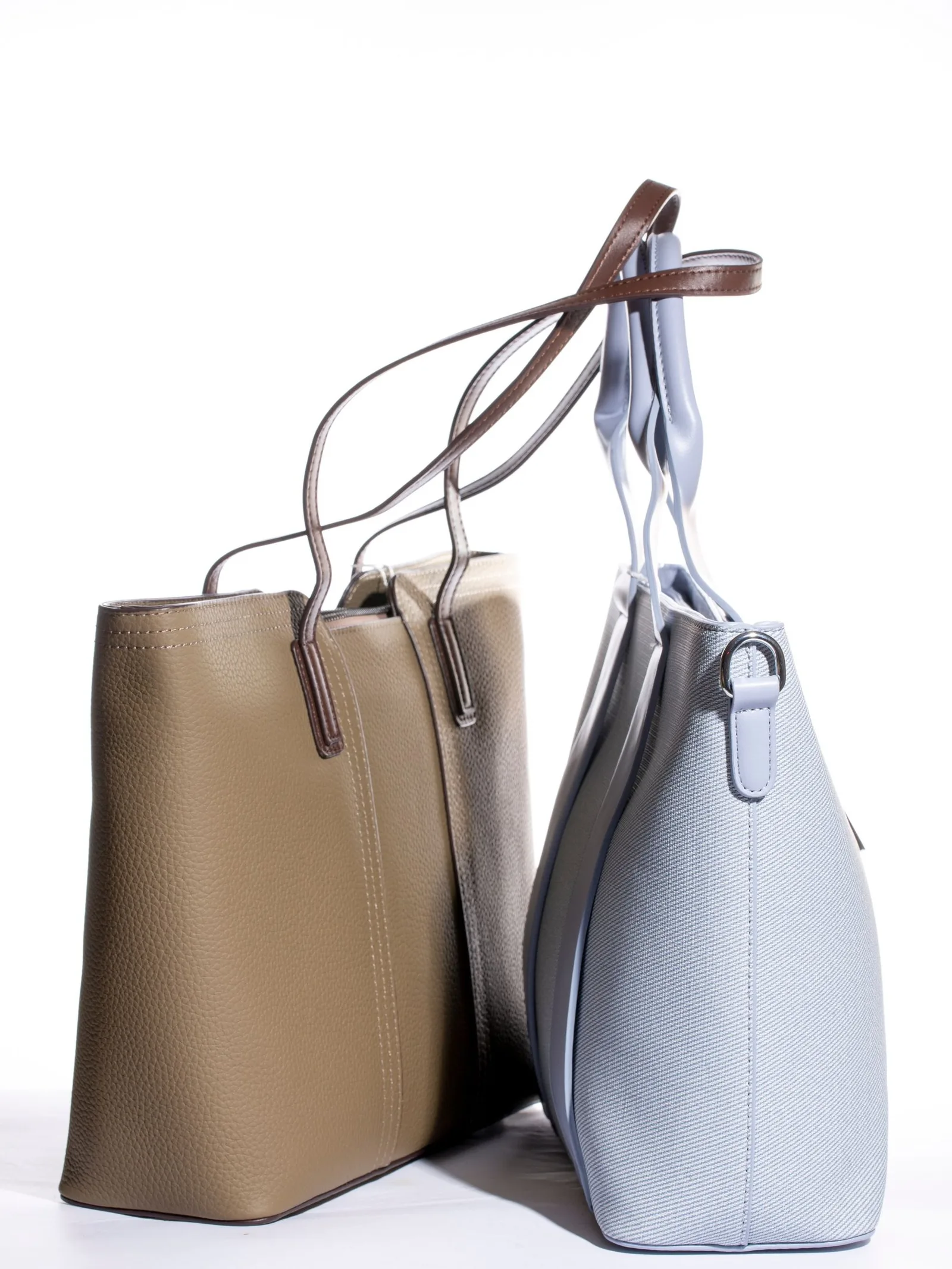soft taupe tote