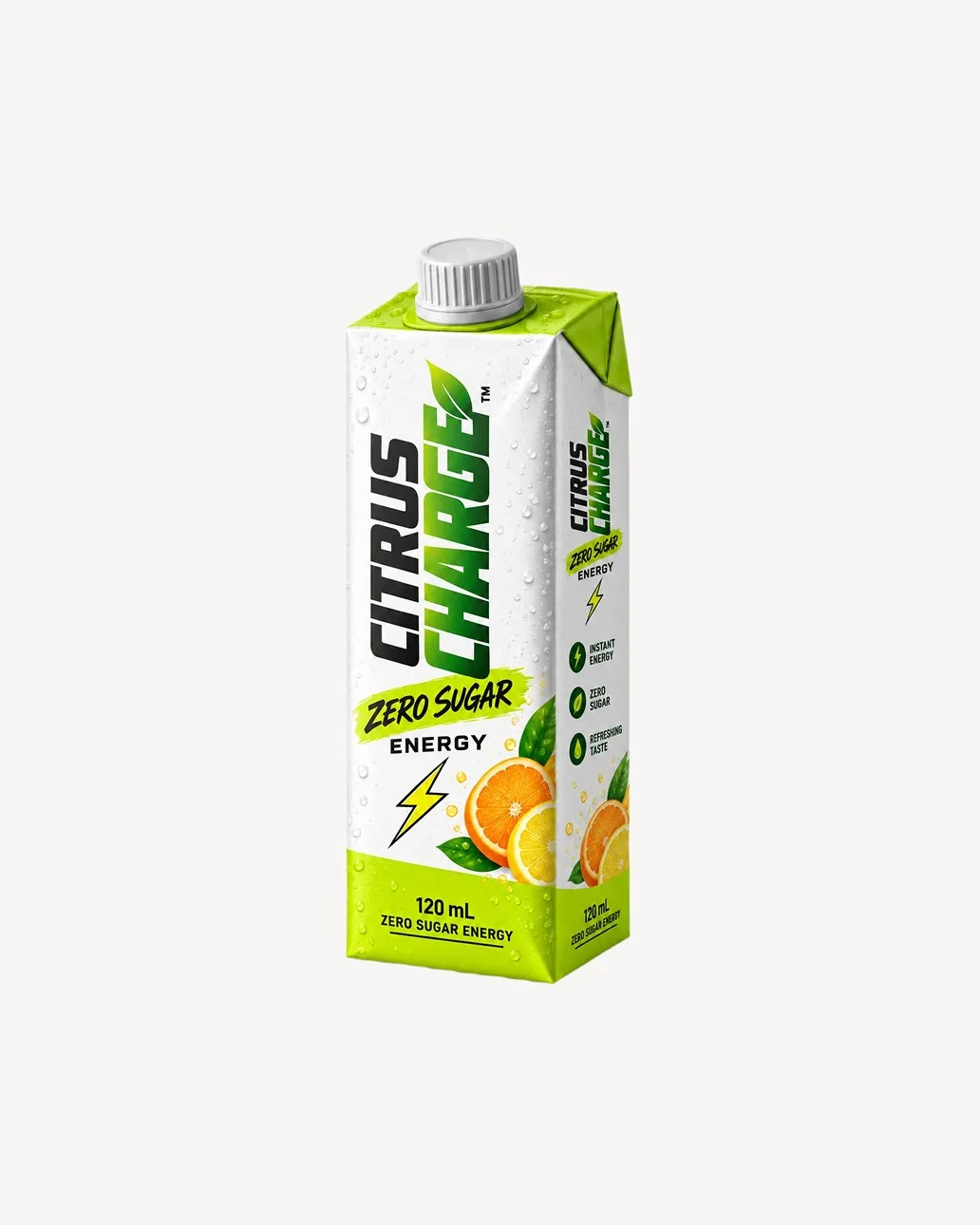 Citrus Charge Zero Sugar Energy - Tetra Pack