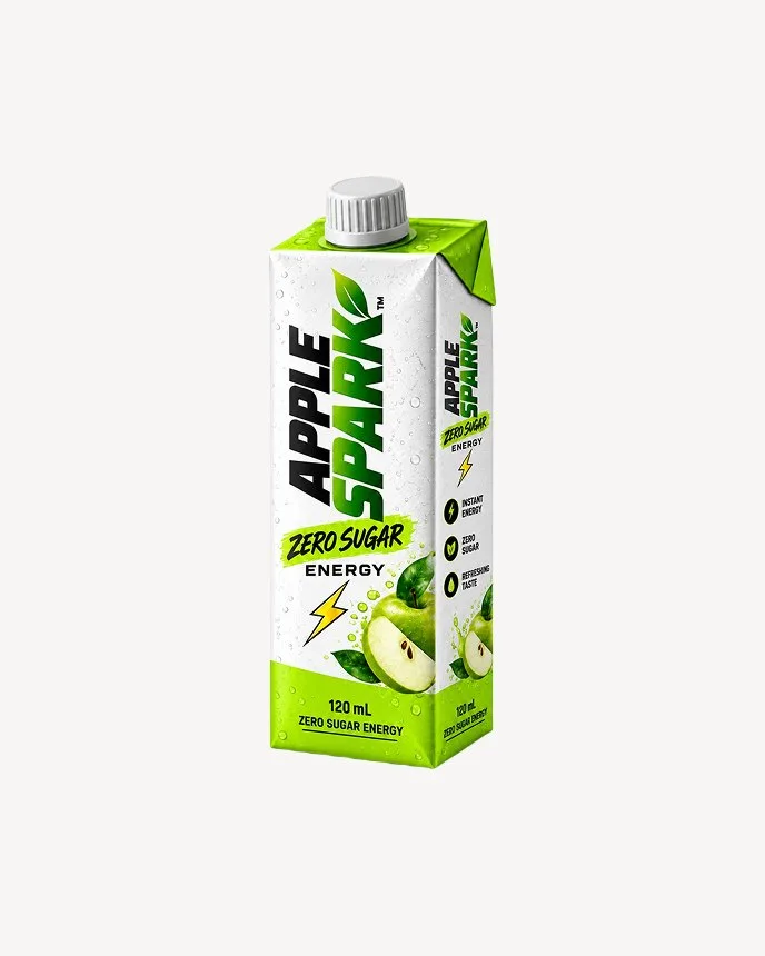 Apple Spark Zero Sugar Energy - Tetra Pack