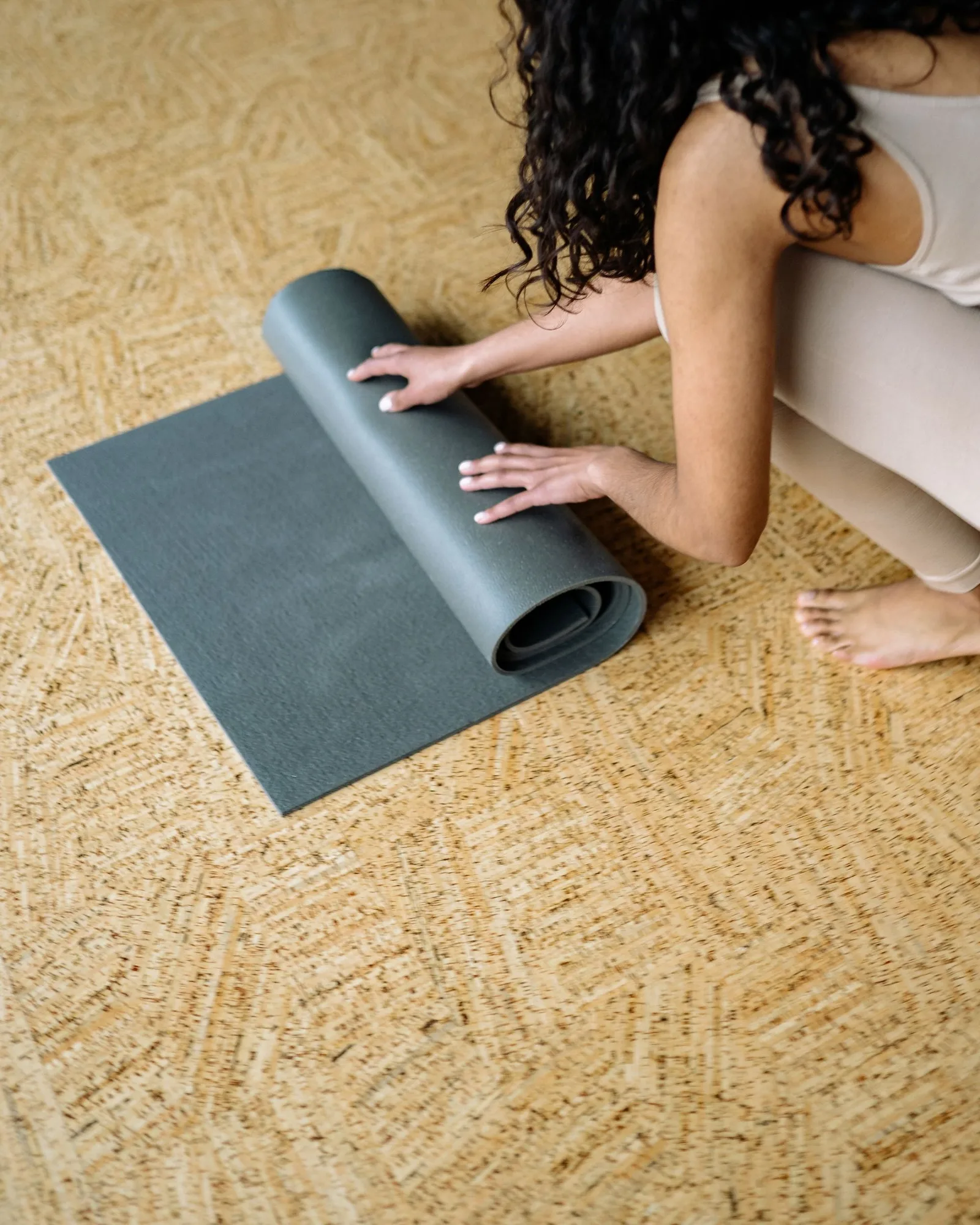 cork yoga mat