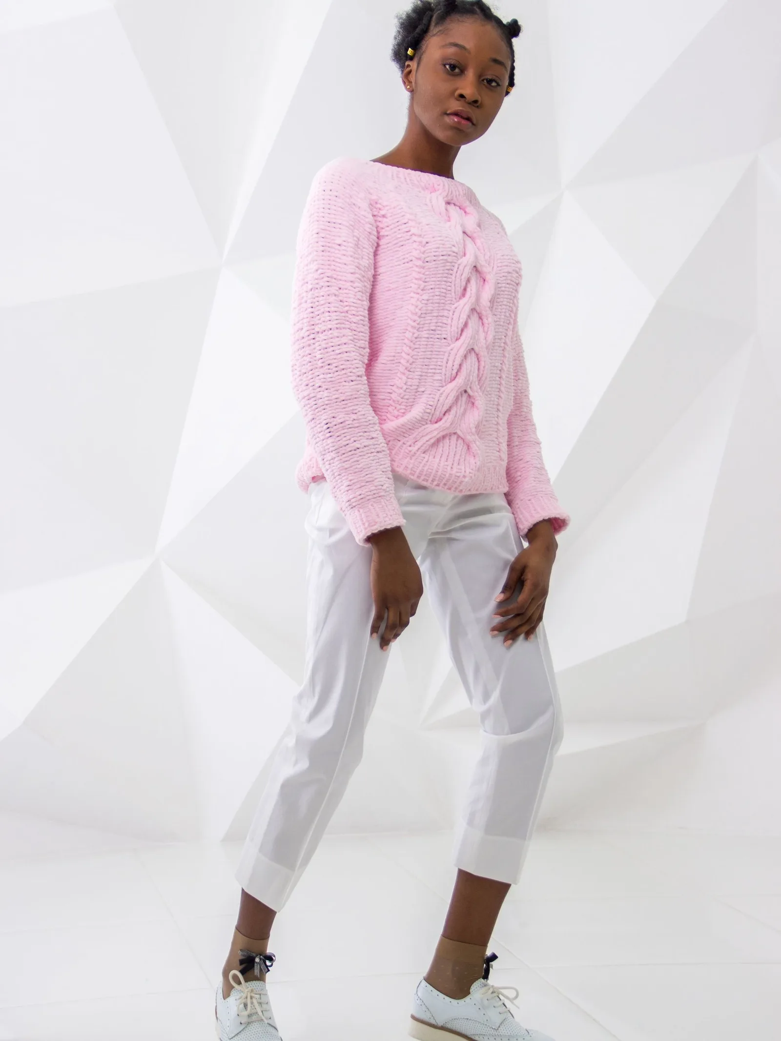 cable knit jumper