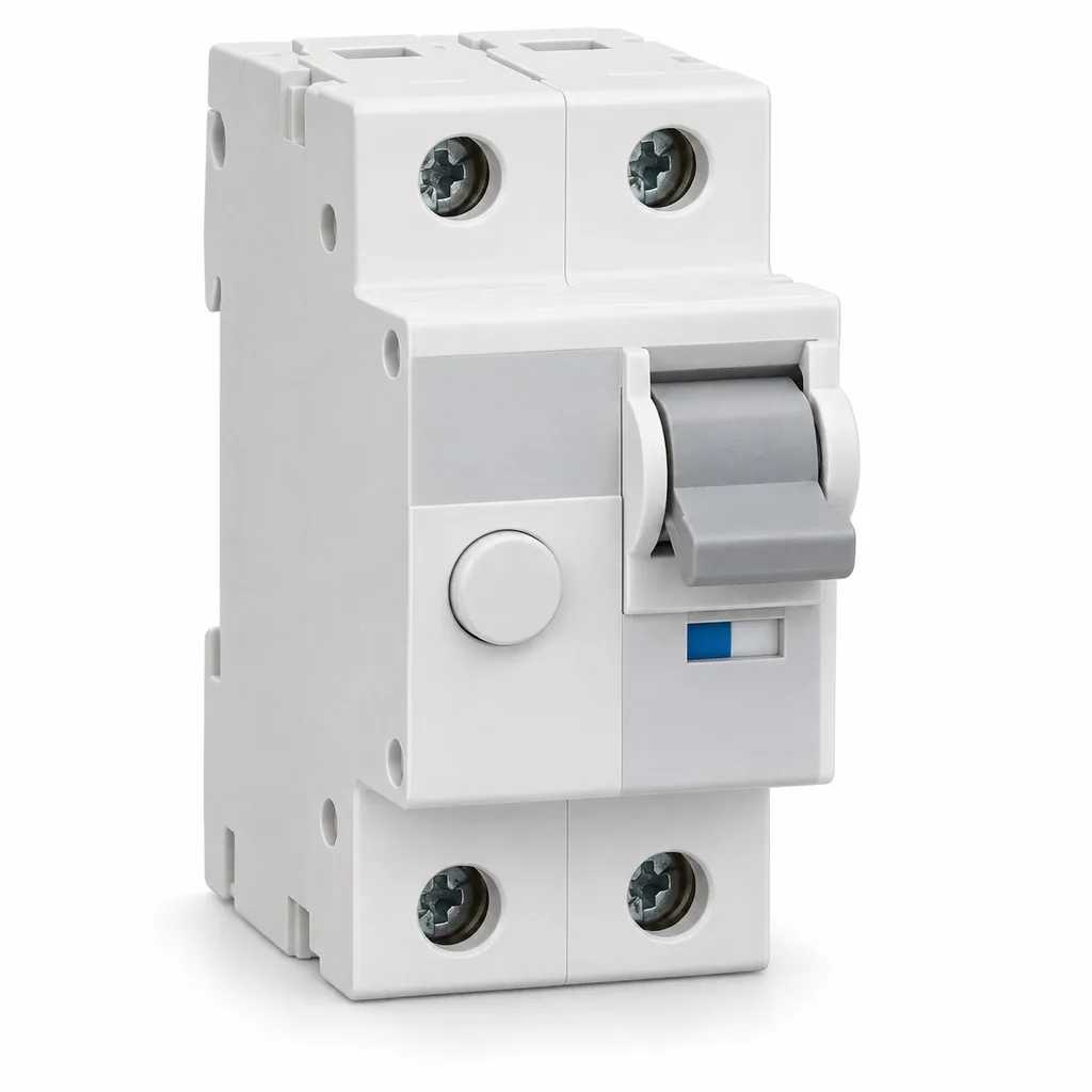 63 A 30 mA type AC RCD, two-pole