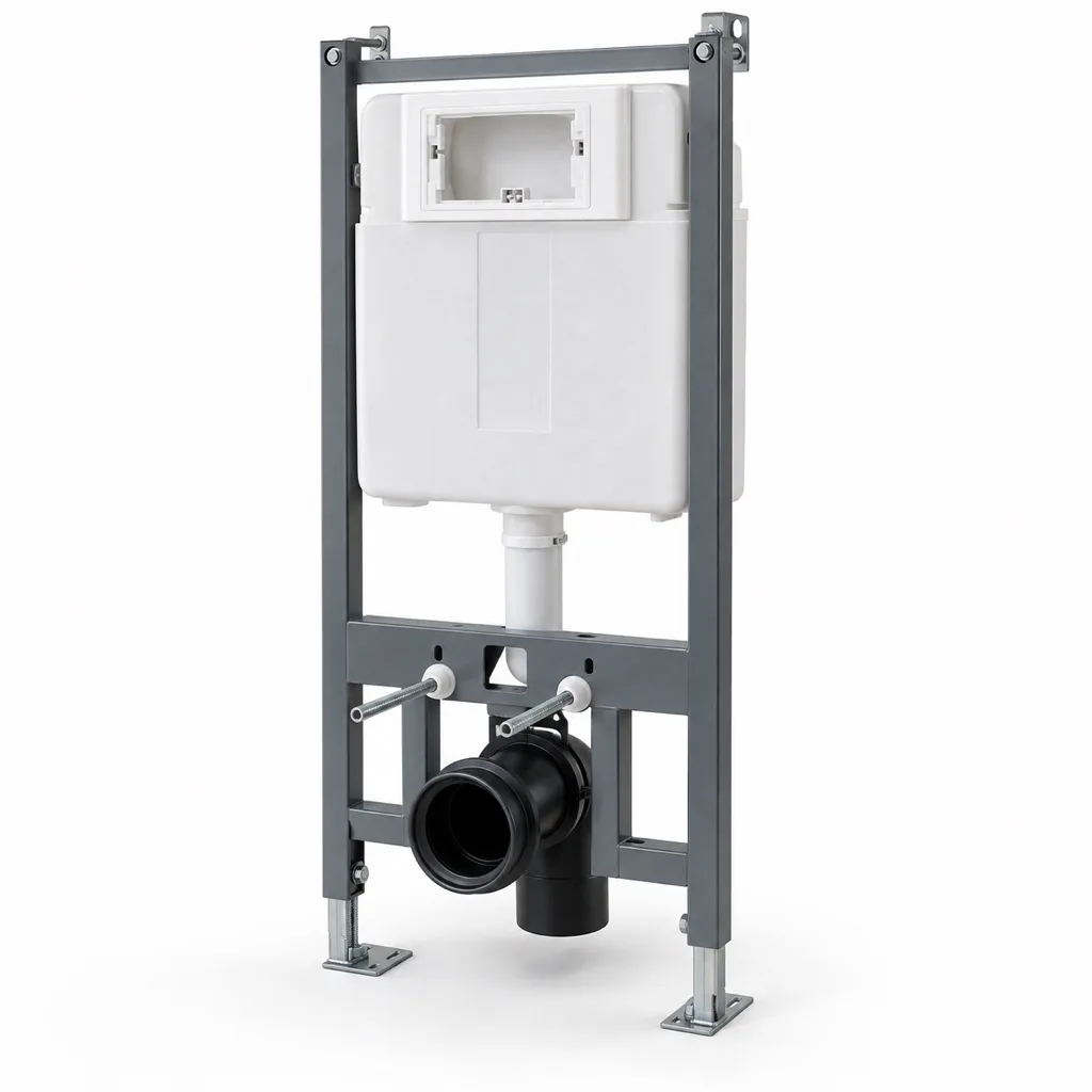 Concealed WC frame with cistern