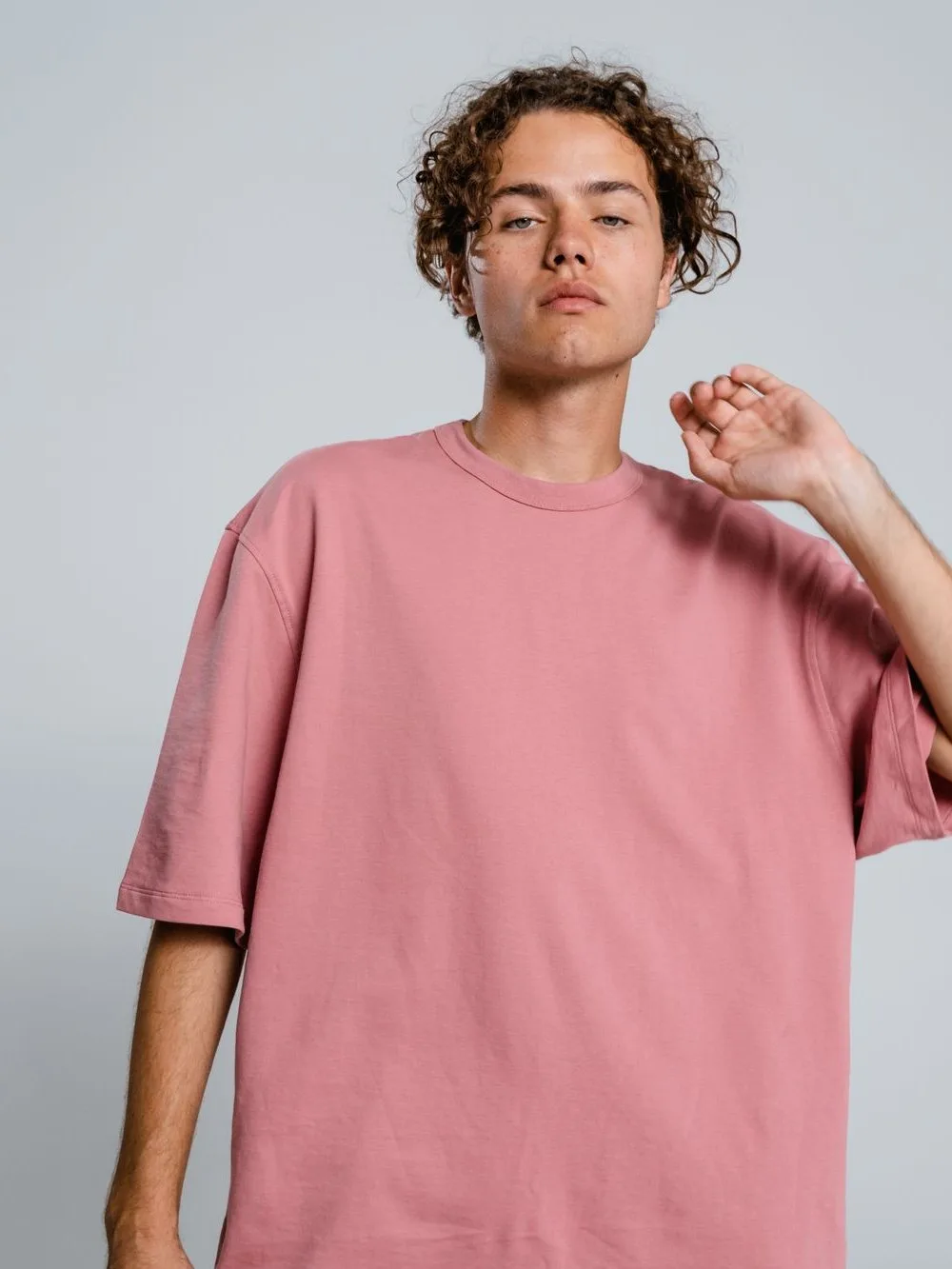 boxy cotton tee