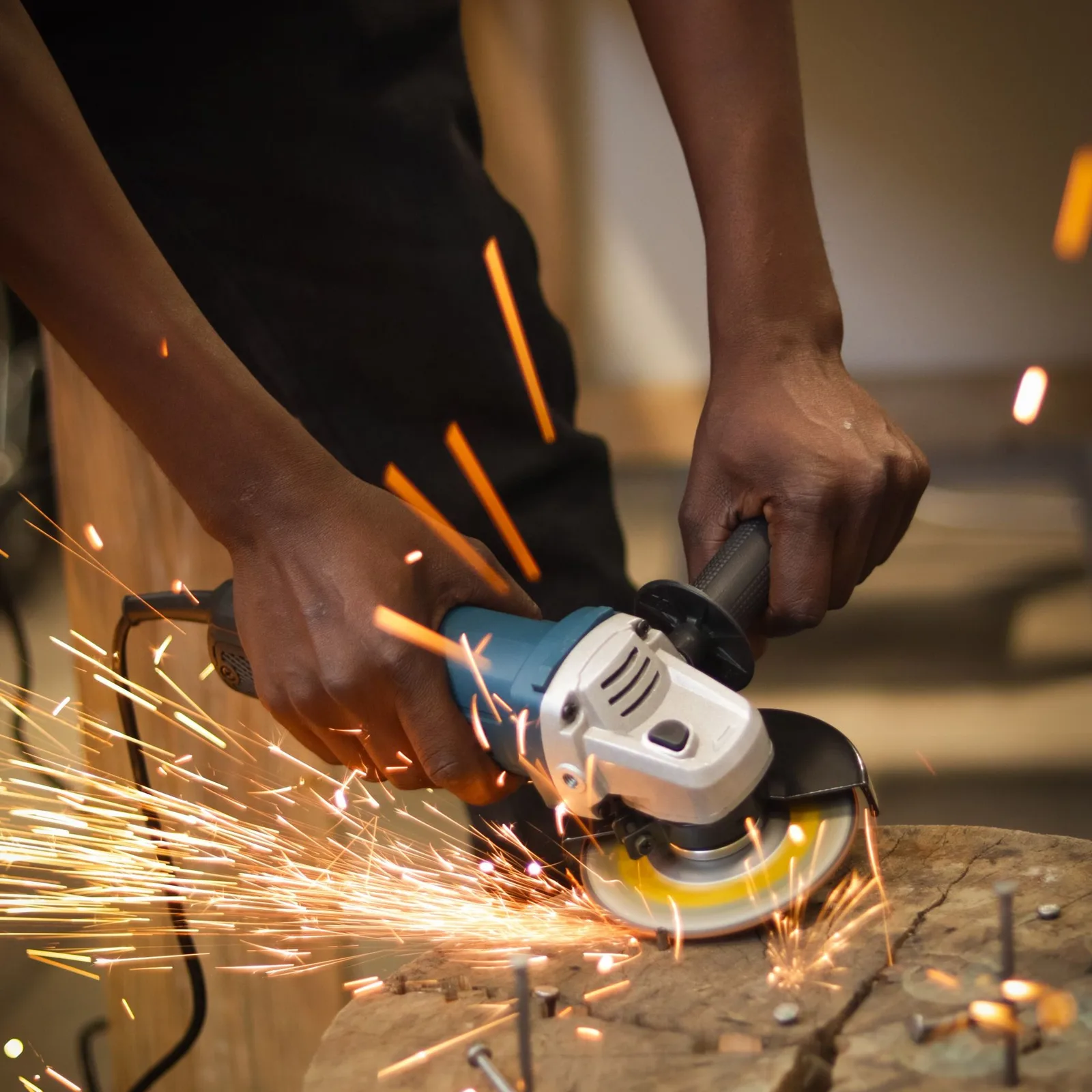 angle grinder