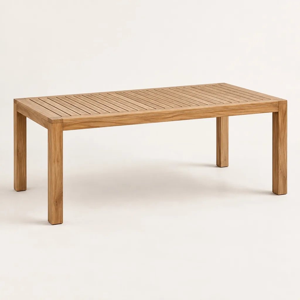 Brise garden table in teak 180 cm