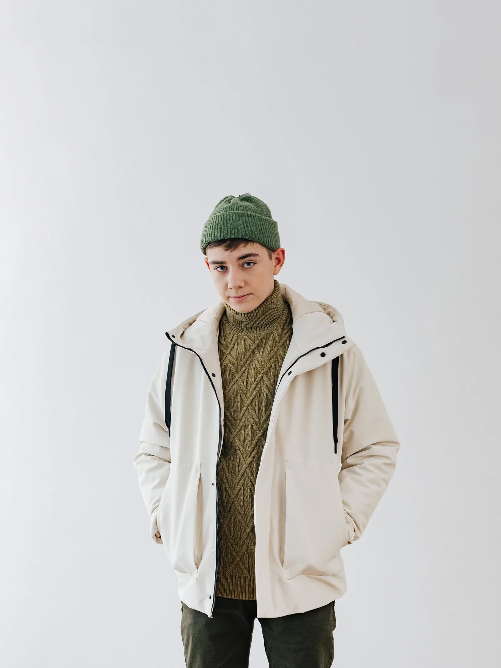hooded zip jacket