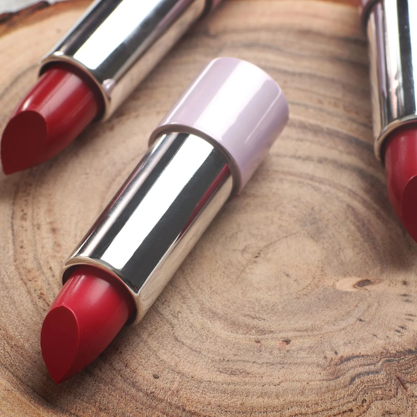 classic red lipstick